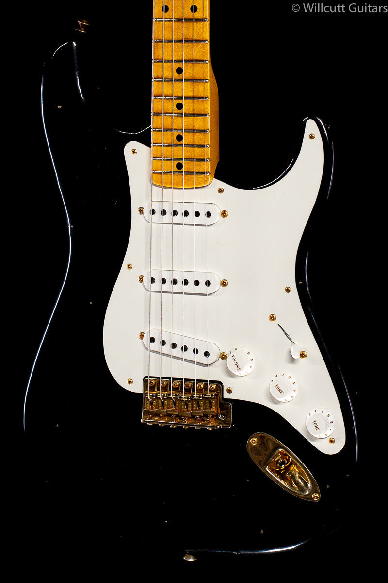 Fender Custom Shop '57 "Refin" Strat Black Willcutt Limited