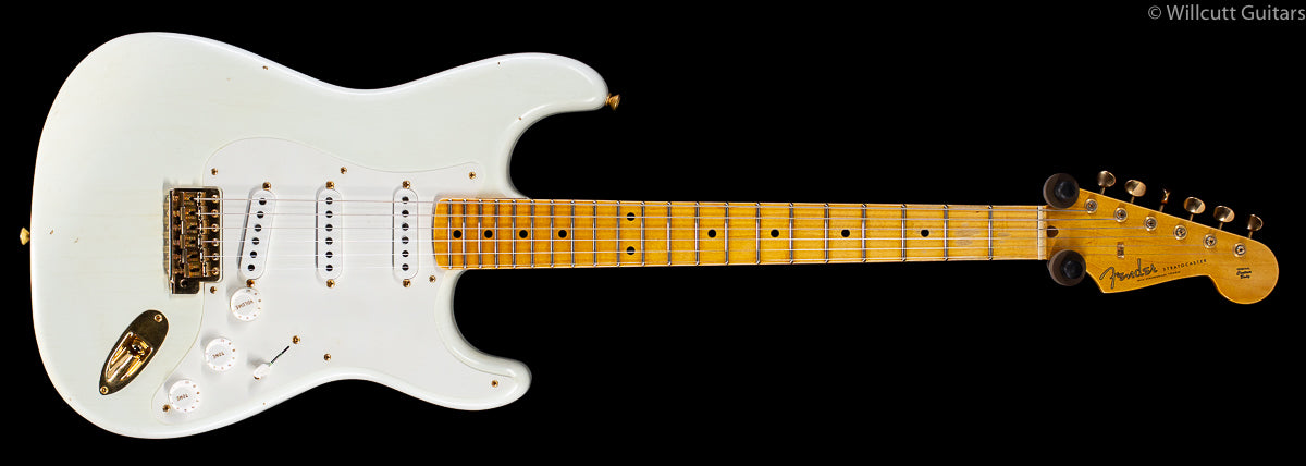 Fender Custom Shop '57 "Refin" Strat Olympic White Willcutt Limited