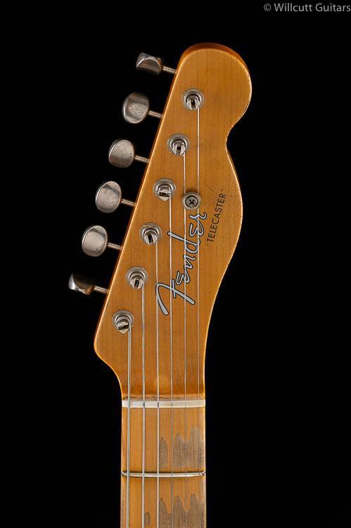 Fender Custom Shop LTD Roasted Pine Double Bound Esquire Relic NAMM Faded Aged Pink Paisley