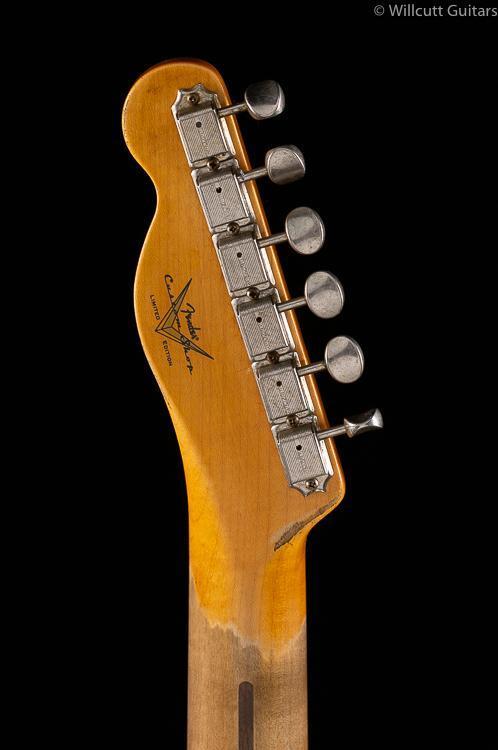 Fender Custom Shop LTD Roasted Pine Double Bound Esquire Relic NAMM Faded Aged Pink Paisley