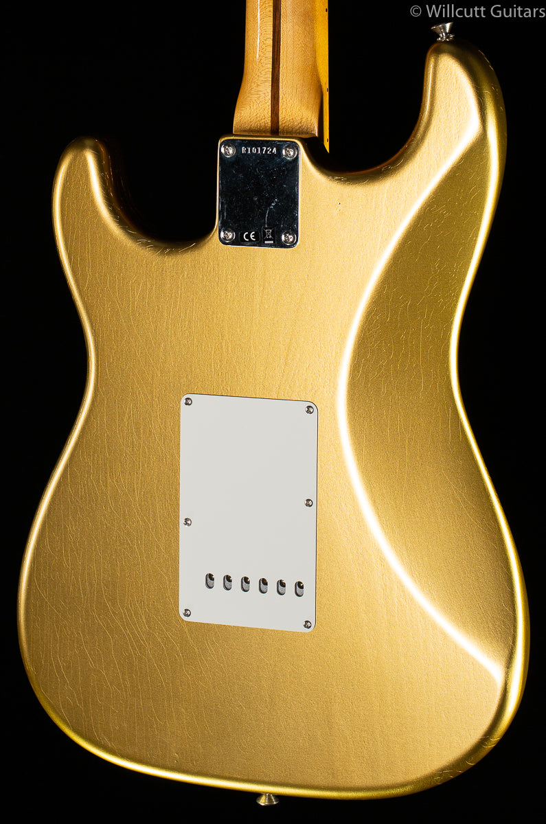 Fender Custom Shop Jimmie Vaughan Stratocaster LLC Aged Aztec Gold (724)