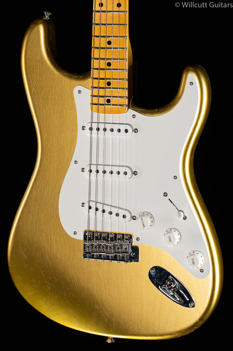 Fender Custom Shop Jimmie Vaughan Stratocaster LLC Aged Aztec Gold (724)