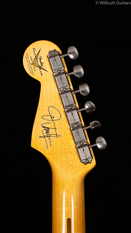 Fender Custom Shop Jimmie Vaughan Stratocaster LLC Aged Aztec Gold (724)
