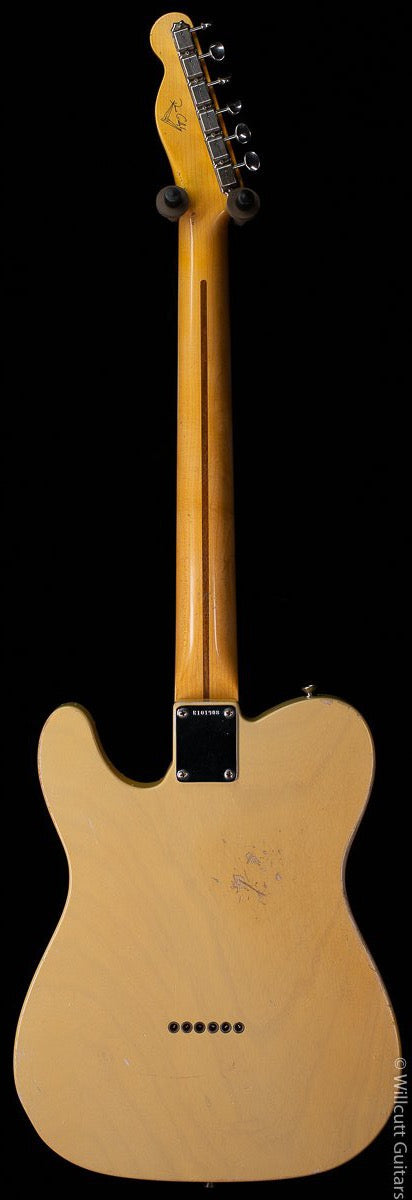 Fender Custom Shop Masterbuilt Dennis Galuszka 4/54 Blackguard Tele Blonde Willcutt Limited