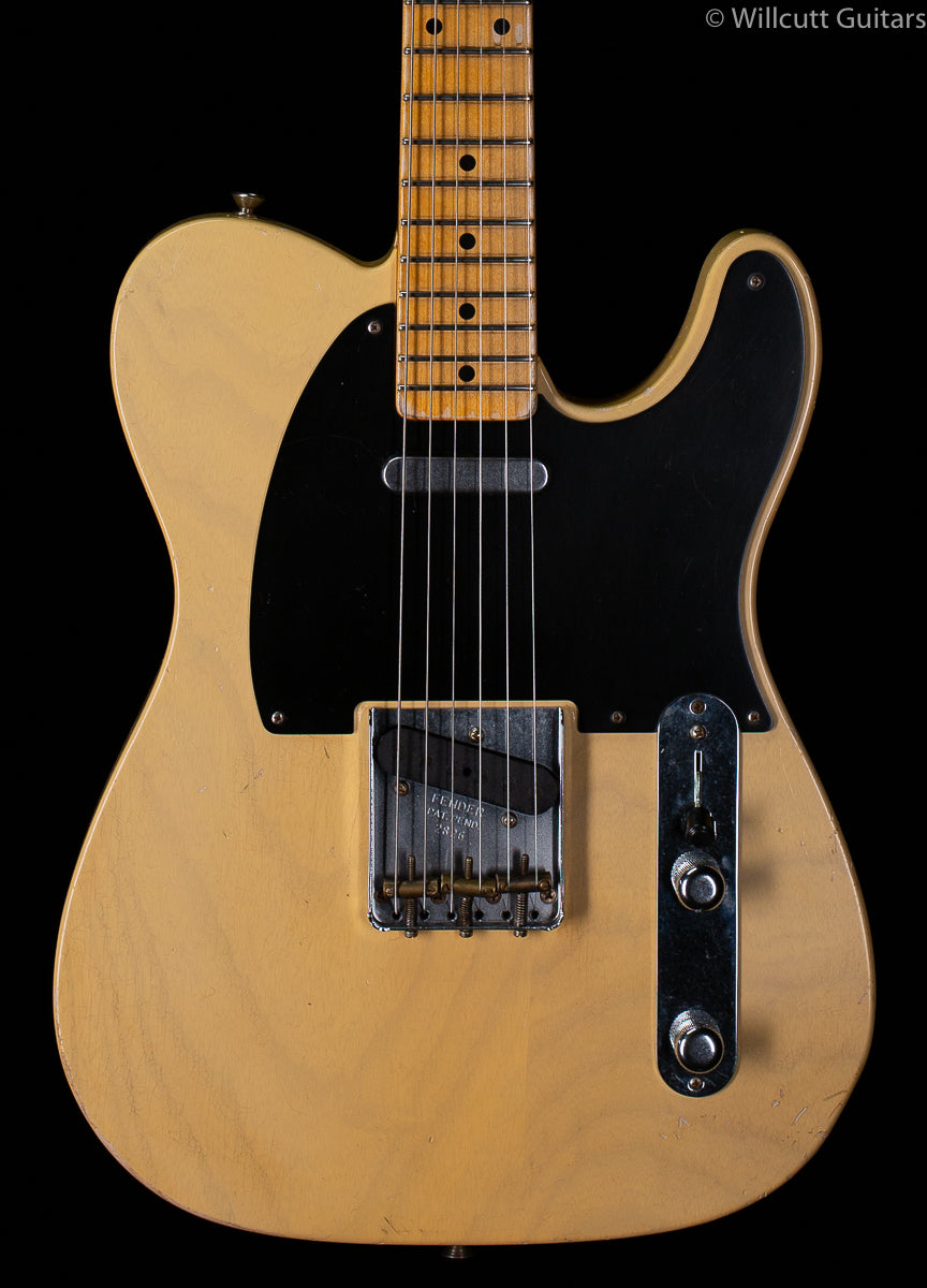 Fender Custom Shop Masterbuilt Dennis Galuszka 4/54 Blackguard Tele Blonde Willcutt Limited