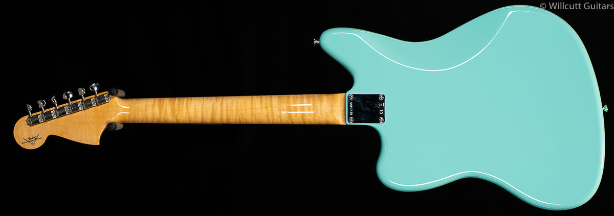 Fender Custom Shop 1965 Jaguar NOS Surf Green Painted Head Cap
