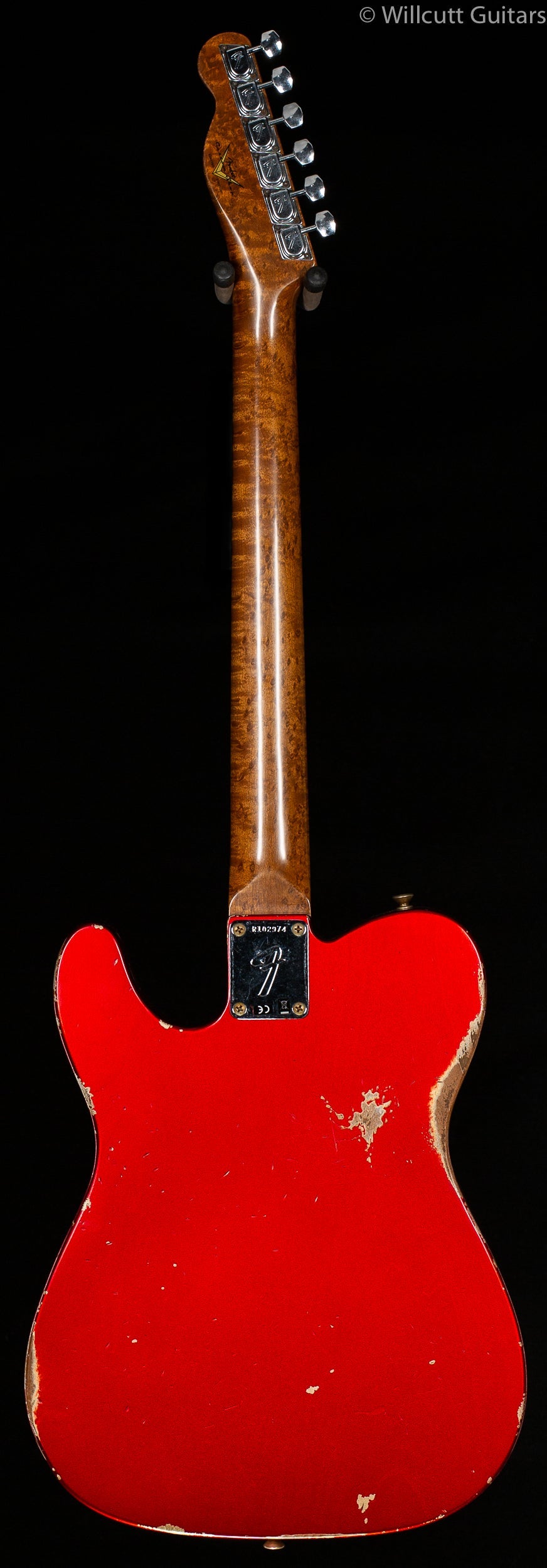 Fender Custom Shop LTD '69 Roasted Telecaster Bigsby Aged Candy Apple Red
