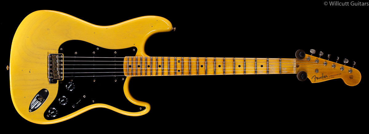 Fender Custom Shop Willcutt Big Neck Stratocaster Journeyman Relic Nocaster Blonde
