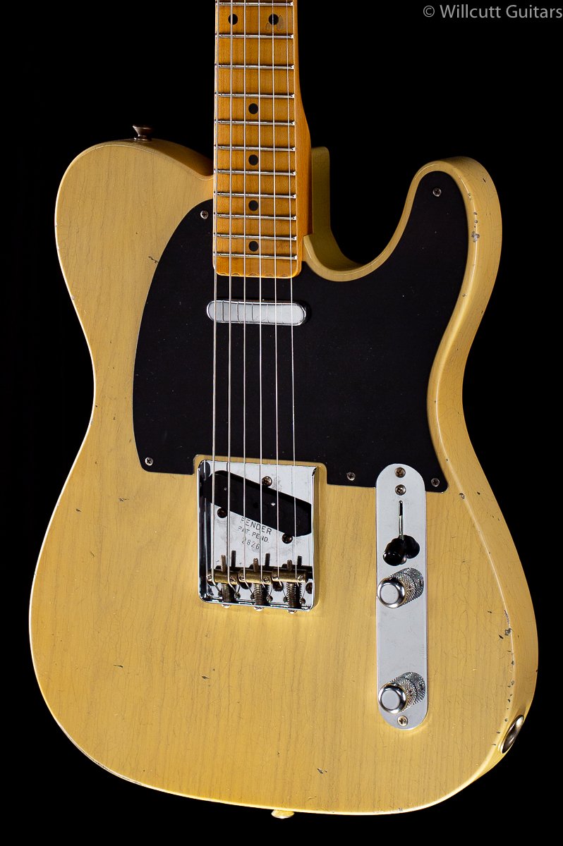 Fender Custom Shop 4/54 Blackguard Tele Blonde Willcutt Limited 57 Soft "V"