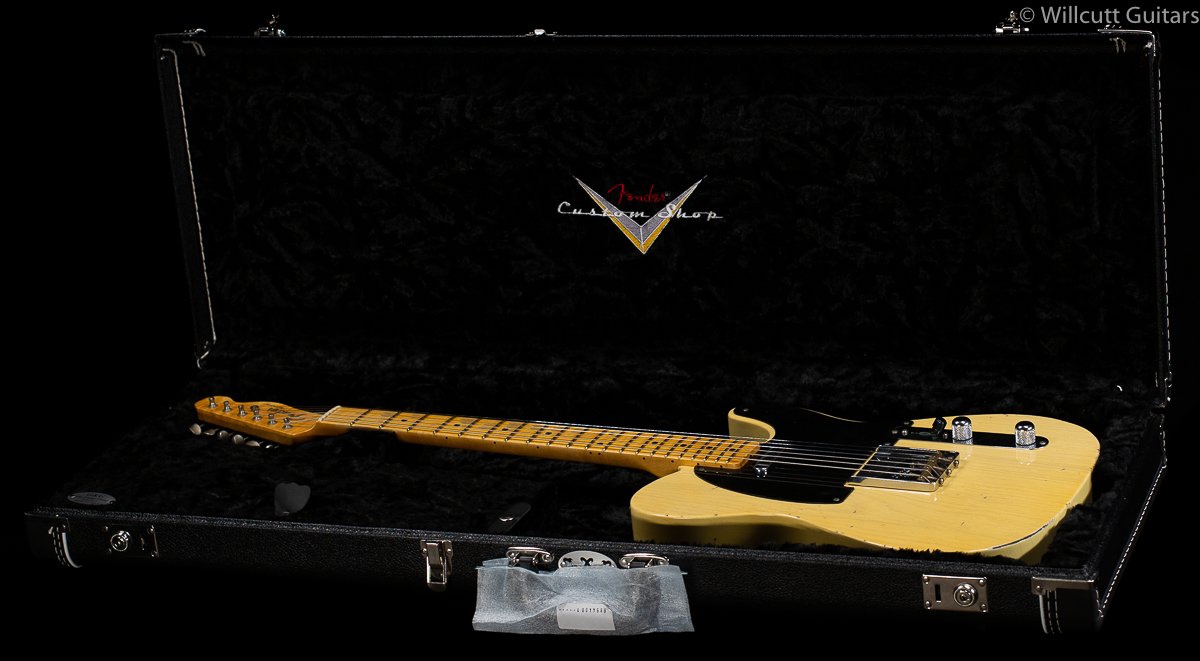 Fender Custom Shop 4/54 Blackguard Tele Blonde Willcutt Limited 57 Soft "V"