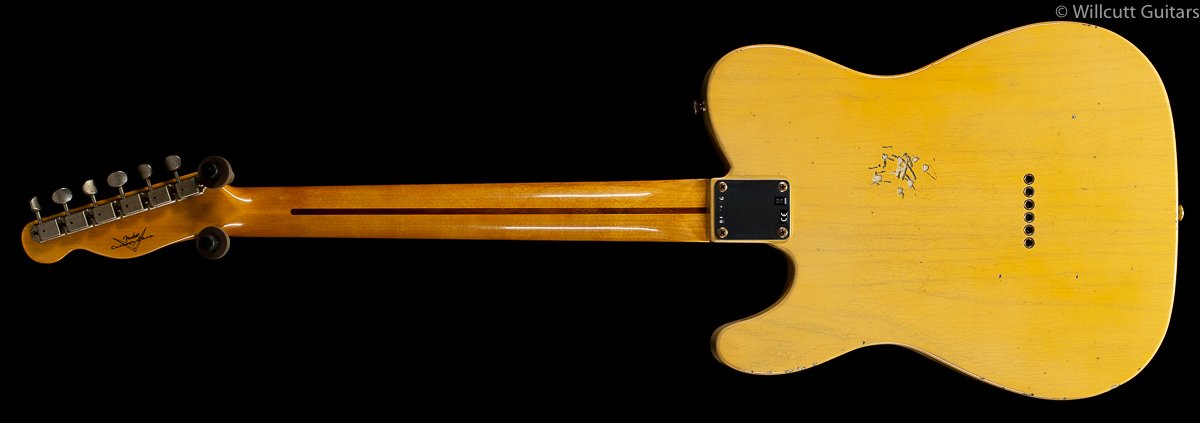 Fender Custom Shop 4/54 Blackguard Tele Blonde Willcutt Limited 57 Soft "V"