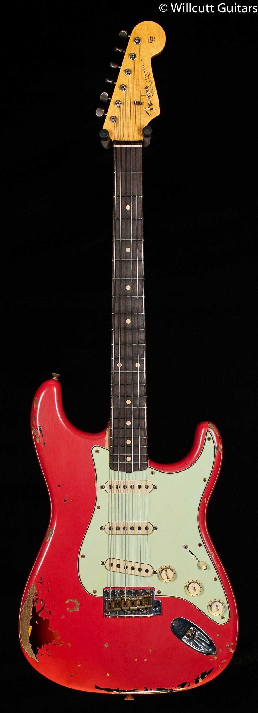 Fender Custom Shop Michael Landau Signature 1963 Strat Fiesta Red