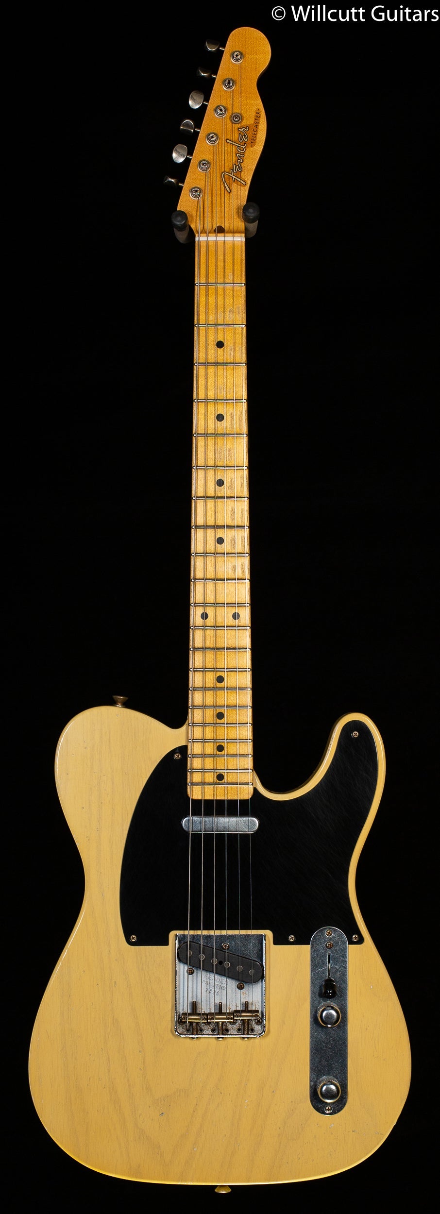 Fender Custom Shop Willcutt 4/54 Telecaster Relic Blonde Masterbuilt Todd Krause