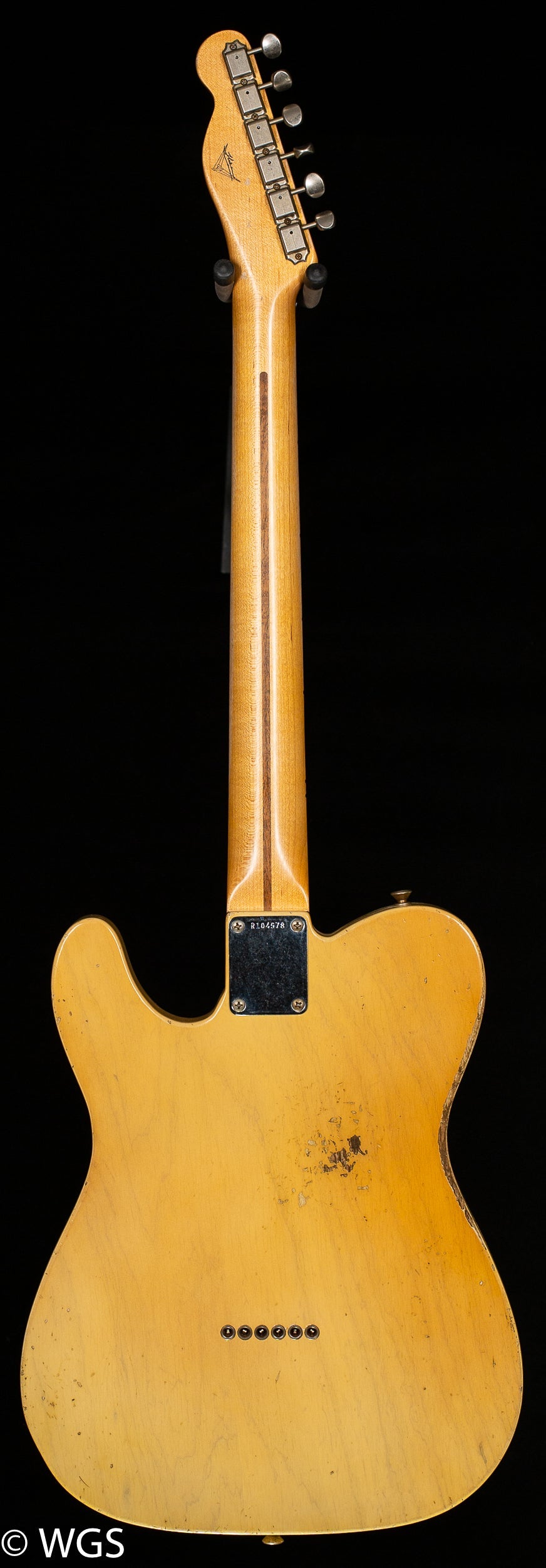 Fender Custom Shop Masterbuilt Ron Thorn 4/54 Blackguard Tele Blonde Willcutt Limited