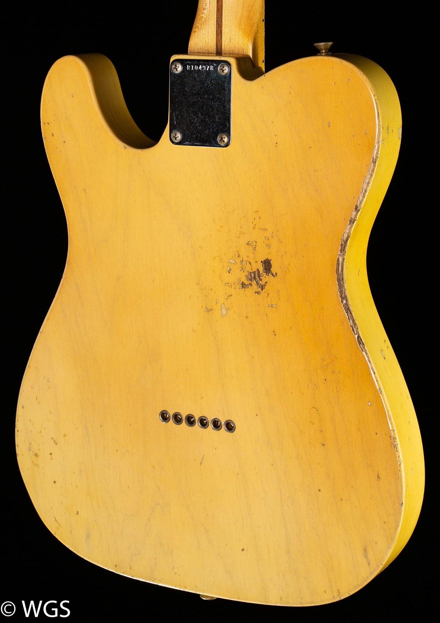 Fender Custom Shop Masterbuilt Ron Thorn 4/54 Blackguard Tele Blonde Willcutt Limited