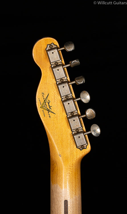 Fender Custom Shop LTD Double Esquire Thinline Custom Relic Aged Black Paisley (591)