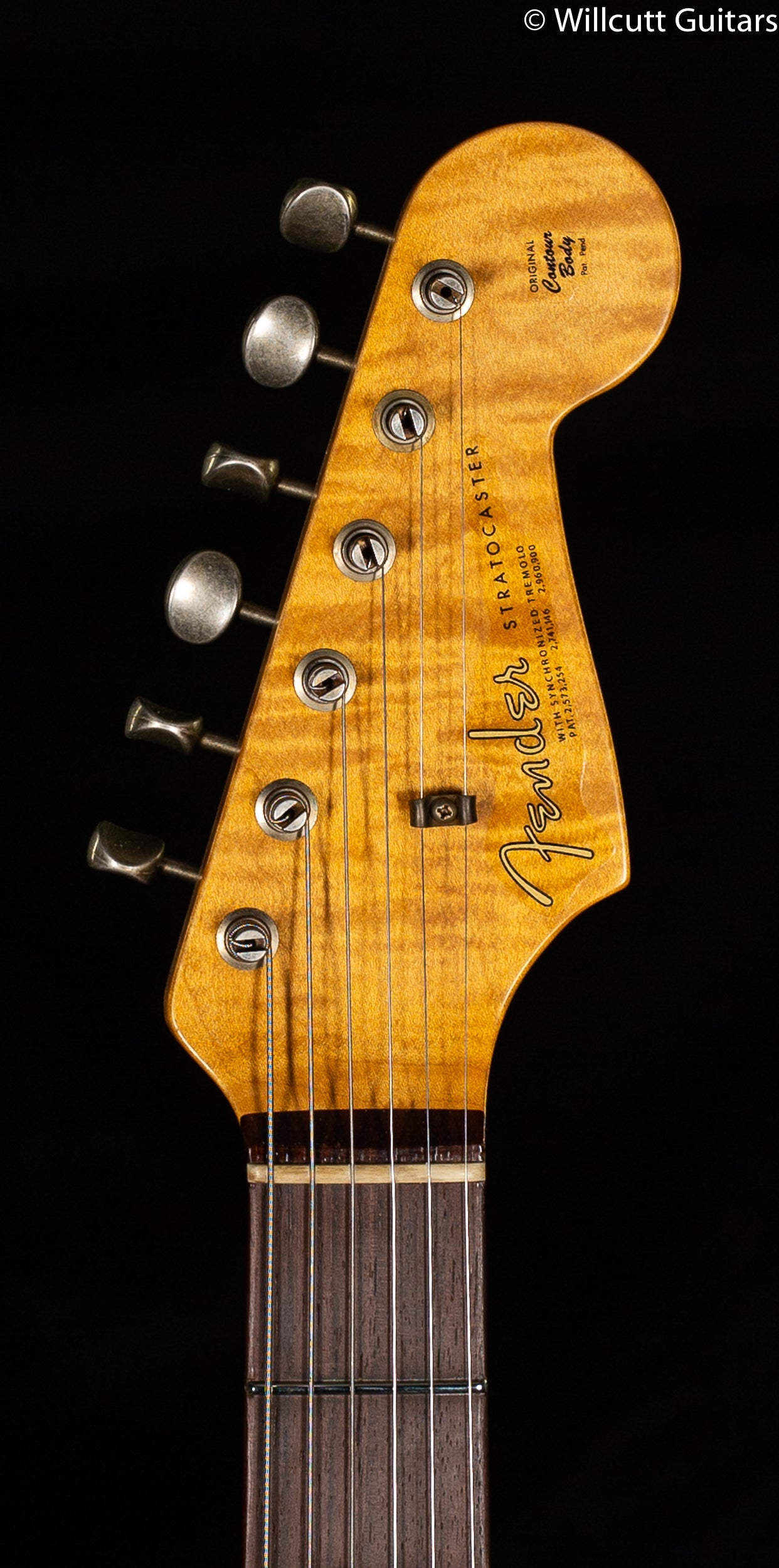 Fender Custom Shop Willcutt True '62 Stratocaster Journeyman Relic Black 60s C (874)