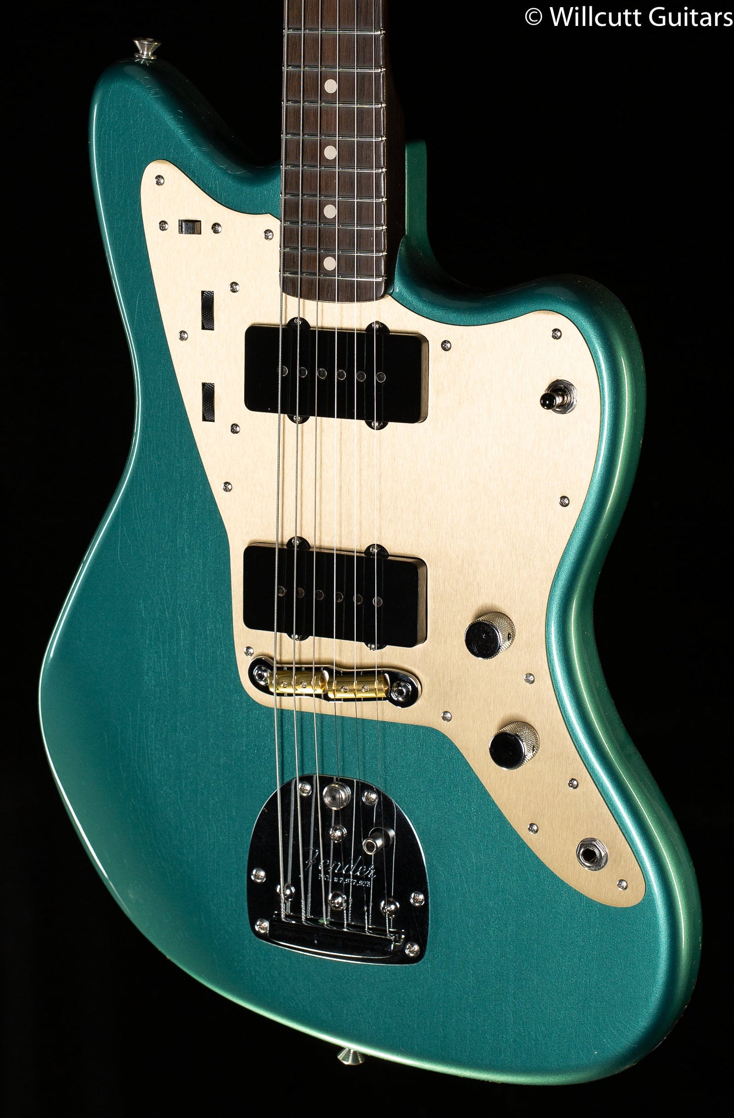 Fender Custom Shop 1958 Jazzmaster Lush Closet Classic Faded Aged Sherwood Green BRW Masterbuilt