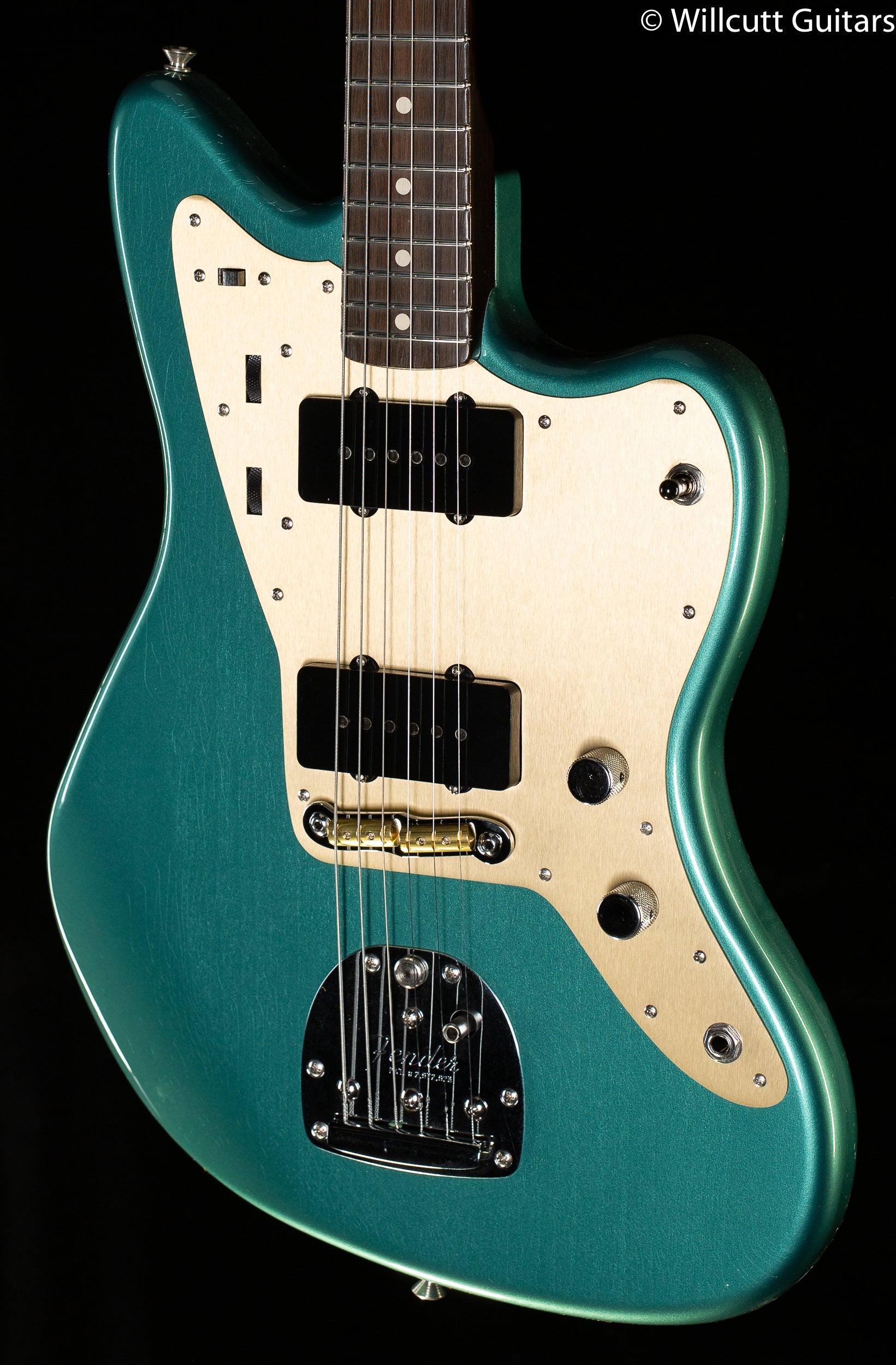 Fender Custom Shop 1958 Jazzmaster Lush Closet Classic Faded Aged Sherwood Green BRW Masterbuilt