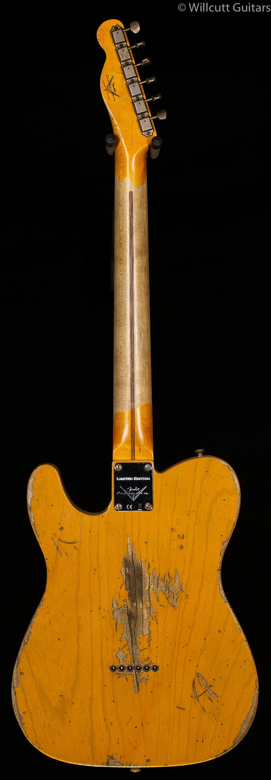 Fender Custom Shop Limited Edition '51 HS Telecaster Heavy Relic Maple Fingerboard Aged Butterscotch Blonde