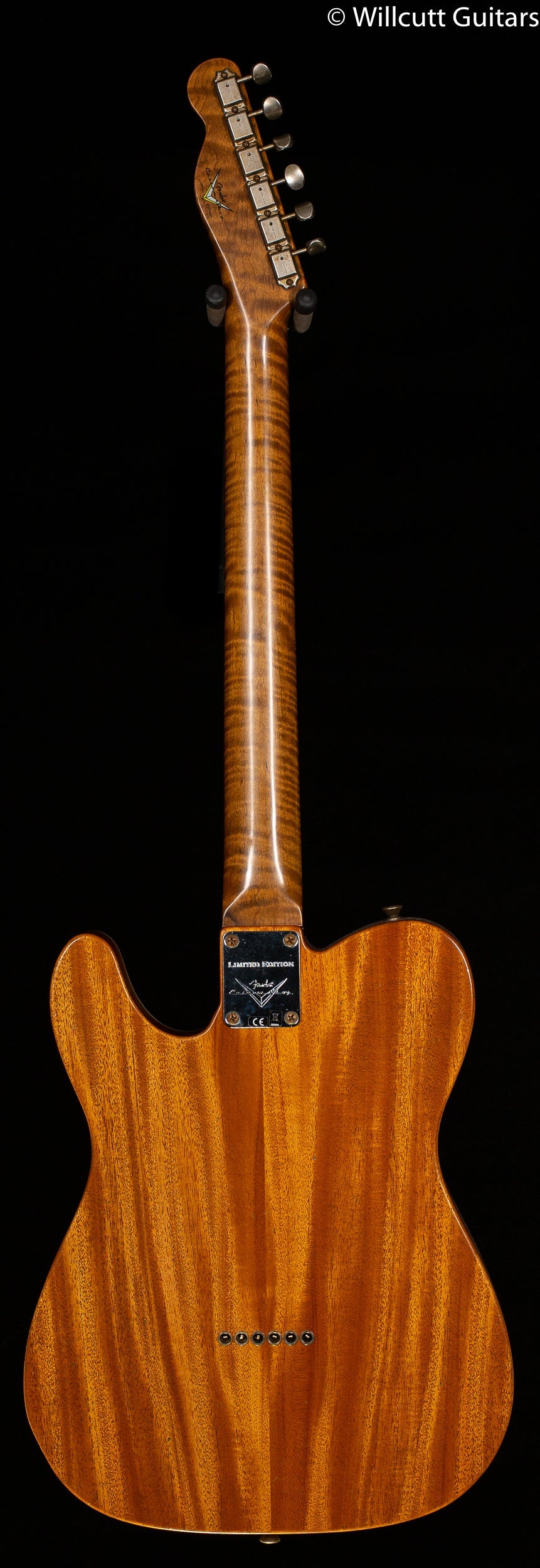 Fender Custom Shop LTD P90 Mahogany Telecaster Journeyman Relic Aged Firemist Red