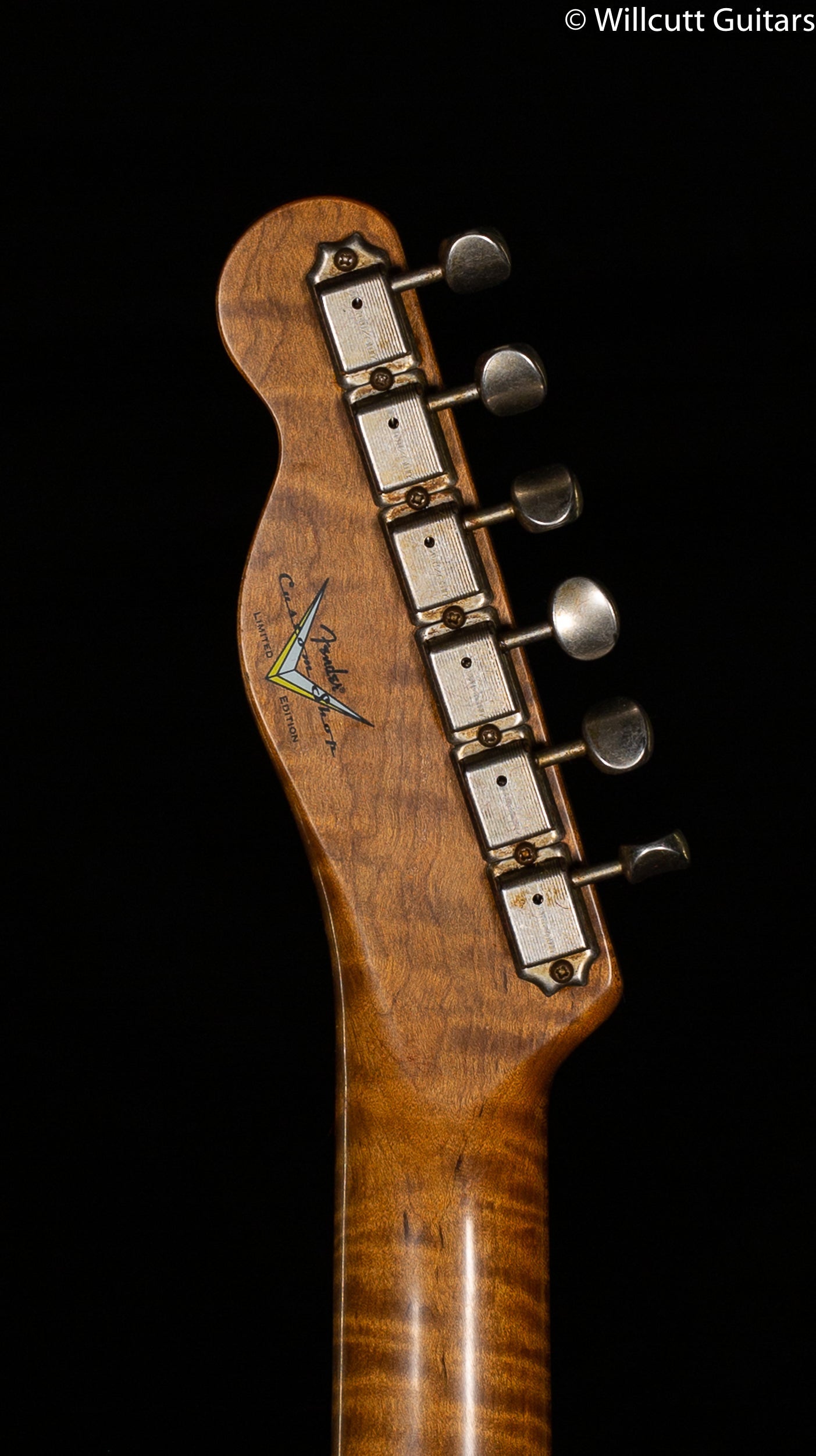 Fender Custom Shop LTD P90 Mahogany Telecaster Journeyman Relic Aged Firemist Red