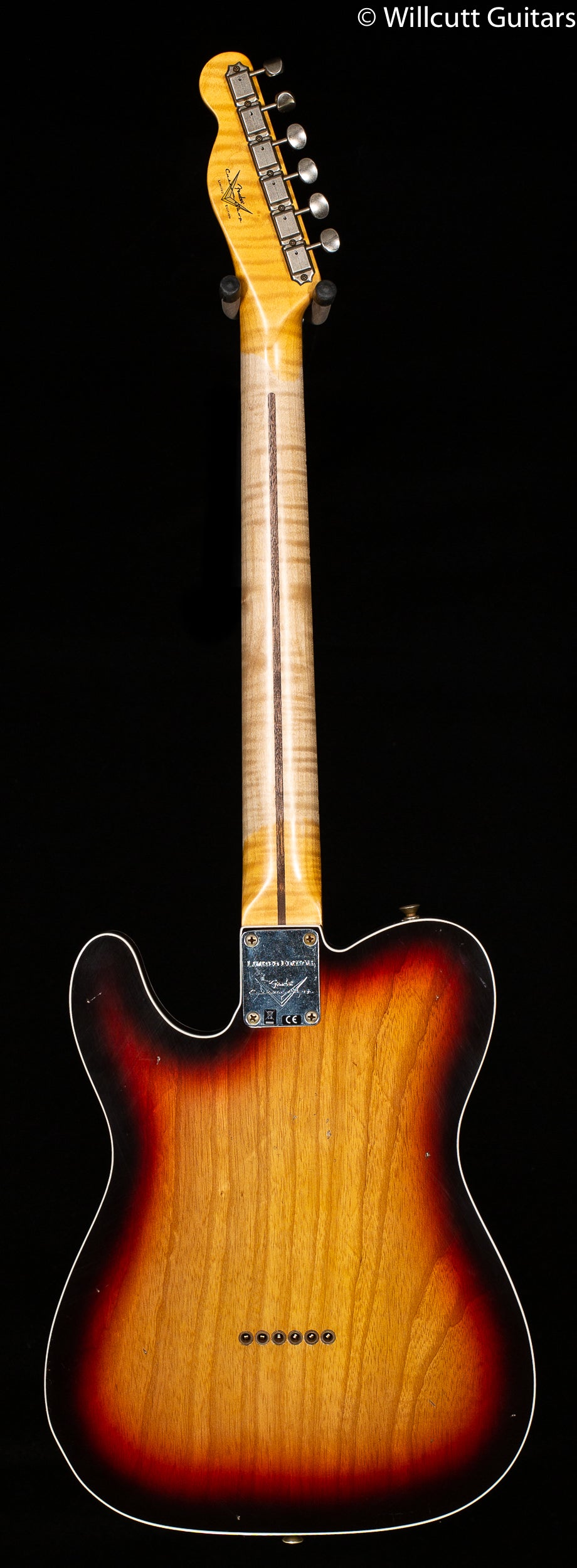 Fender Custom Shop LTD 50s Twisted Telecaster Custom Journeyman Relic Chocolate 3-Tone Sunburst