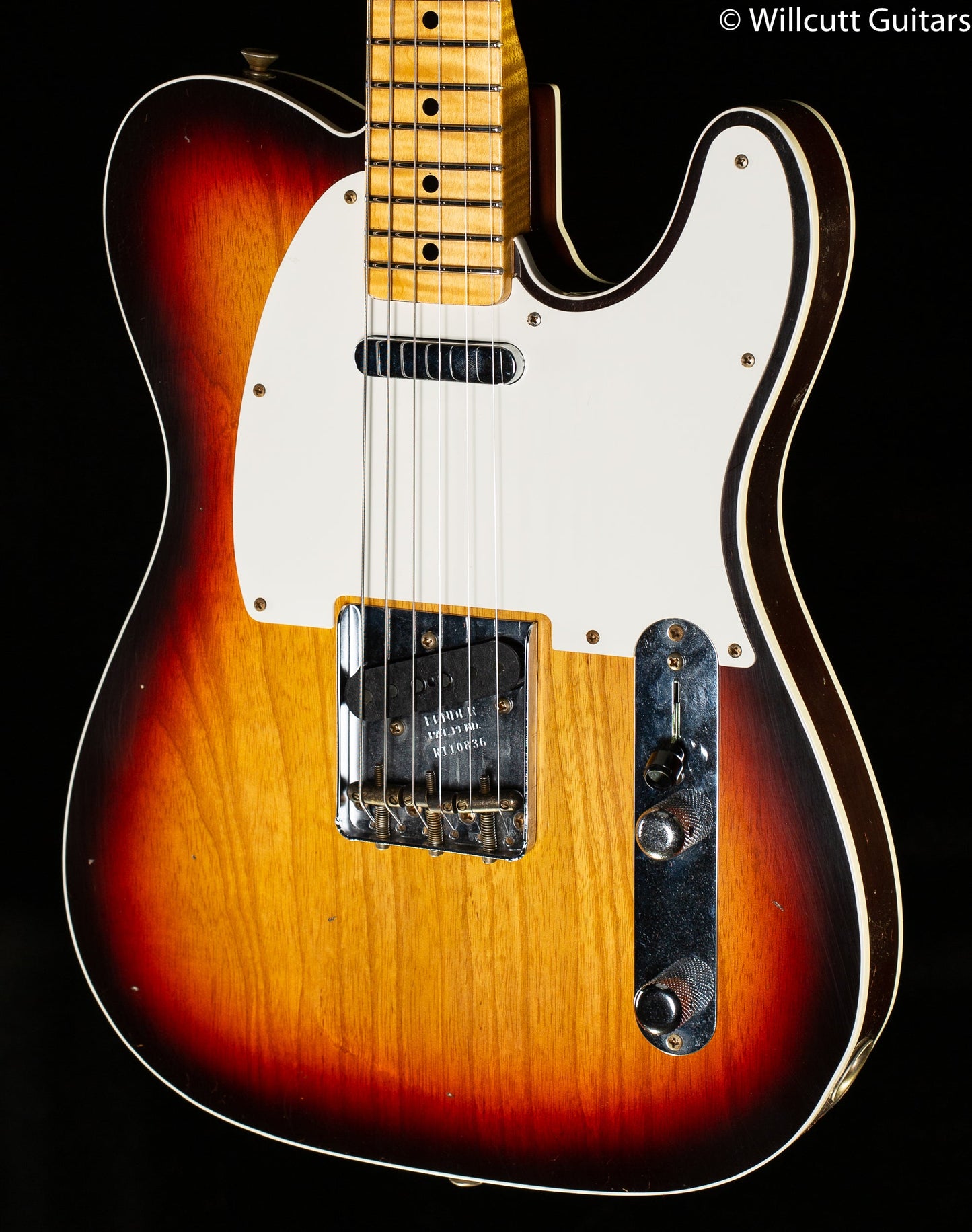 Fender Custom Shop LTD 50s Twisted Telecaster Custom Journeyman Relic Chocolate 3-Tone Sunburst