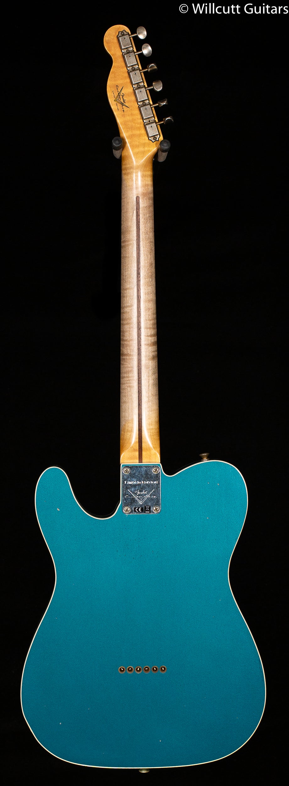 Fender Custom Shop LTD 50s Twisted Telecaster Custom Journeyman Relic Aged Ocean Turquoise