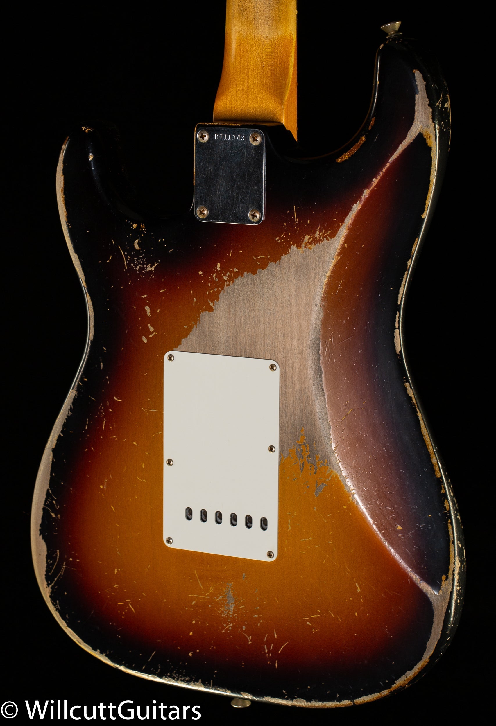 Fender Custom Shop Masterbuilt Todd Krause 1961 Strat Heavy Relic 3-Tone Sunburst Brazilian