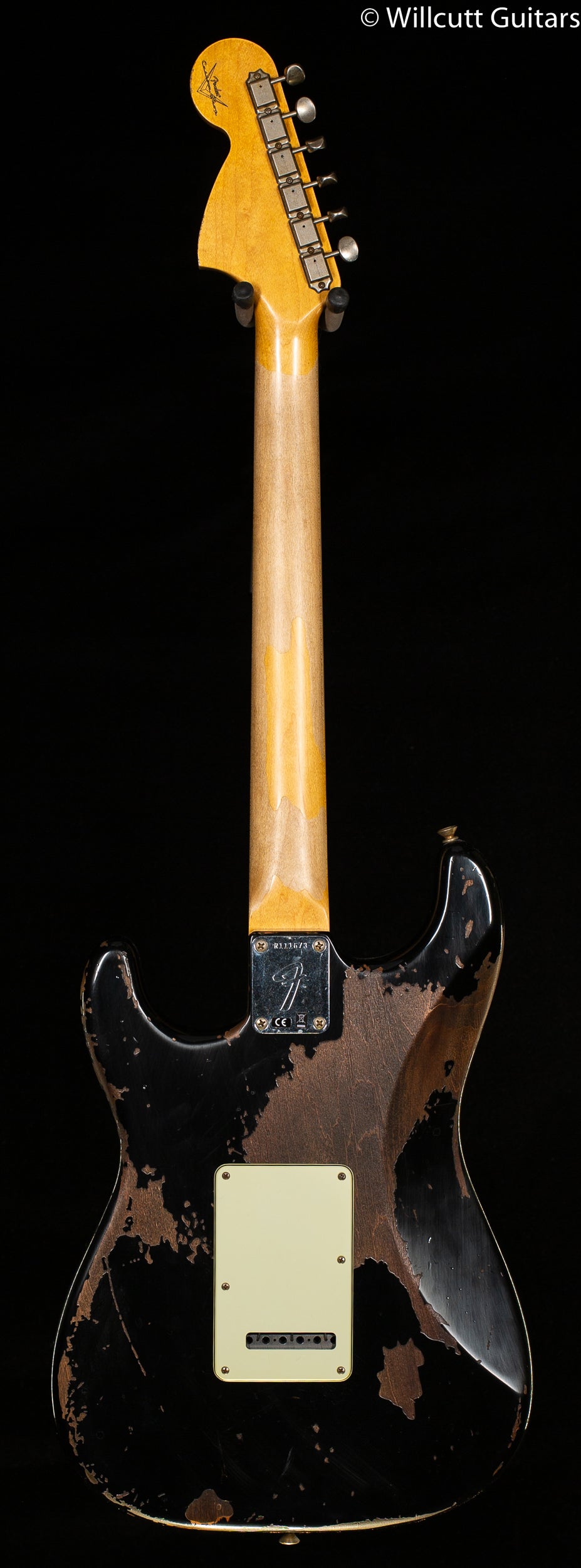 Fender Custom Shop Michael Landau Signature 1968 Stratocaster Round-Laminated Rosewood Black (673)