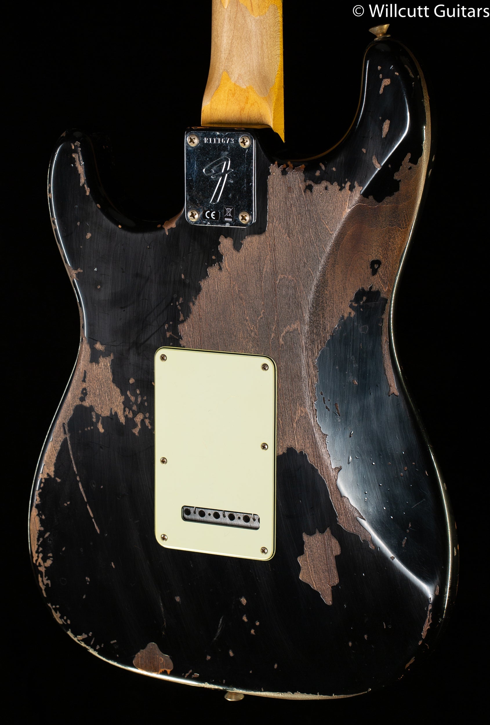 Fender Custom Shop Michael Landau Signature 1968 Stratocaster Round-Laminated Rosewood Black (673)