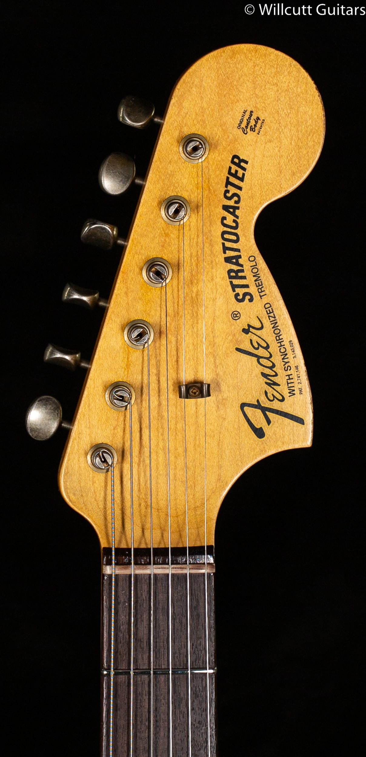 Fender Custom Shop Michael Landau Signature 1968 Stratocaster Round-Laminated Rosewood Black (673)