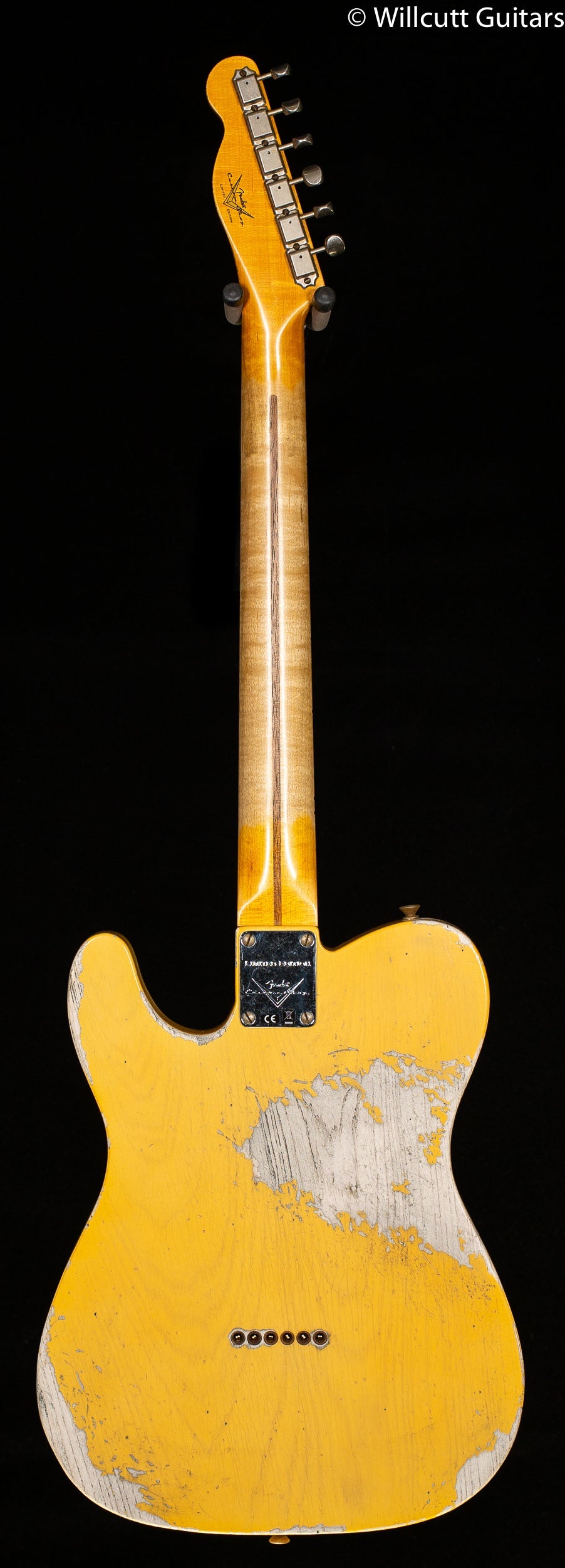 Fender Custom Shop Limited Edition '51 Telecaster Heavy Relic Maple Fingerboard Aged Nocaster Blonde