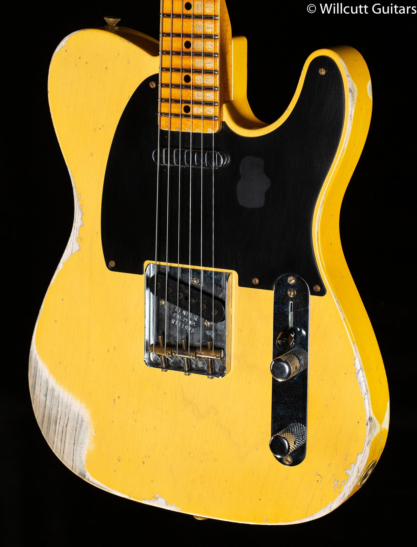 Fender Custom Shop Limited Edition '51 Telecaster Heavy Relic Maple Fingerboard Aged Nocaster Blonde