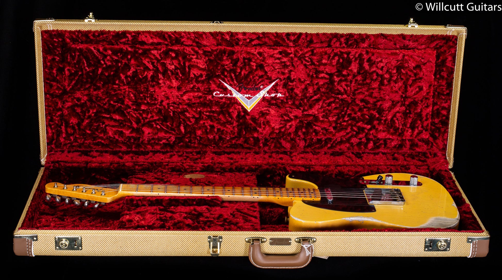 Fender Custom Shop Limited Edition '51 Telecaster Heavy Relic Maple Fingerboard Aged Nocaster Blonde