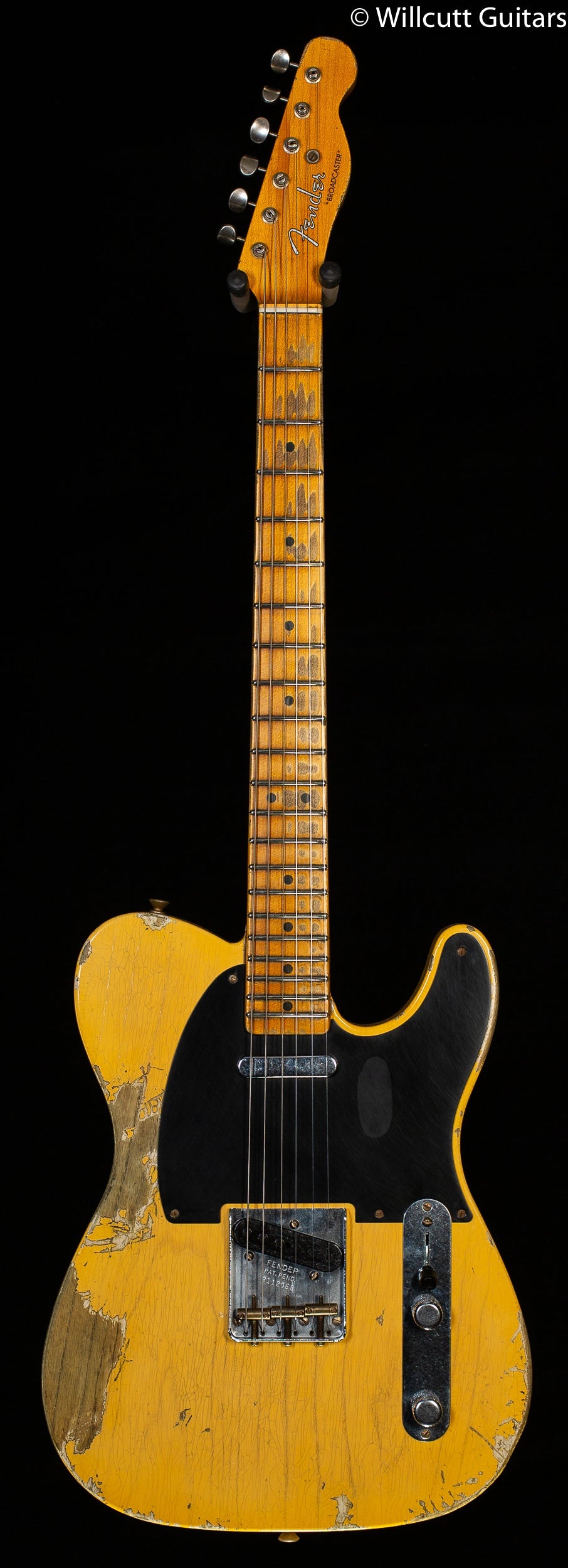 Fender Custom Shop LTD 70th Anniversary Broadcaster Heavy Relic Aged Nocaster Blonde