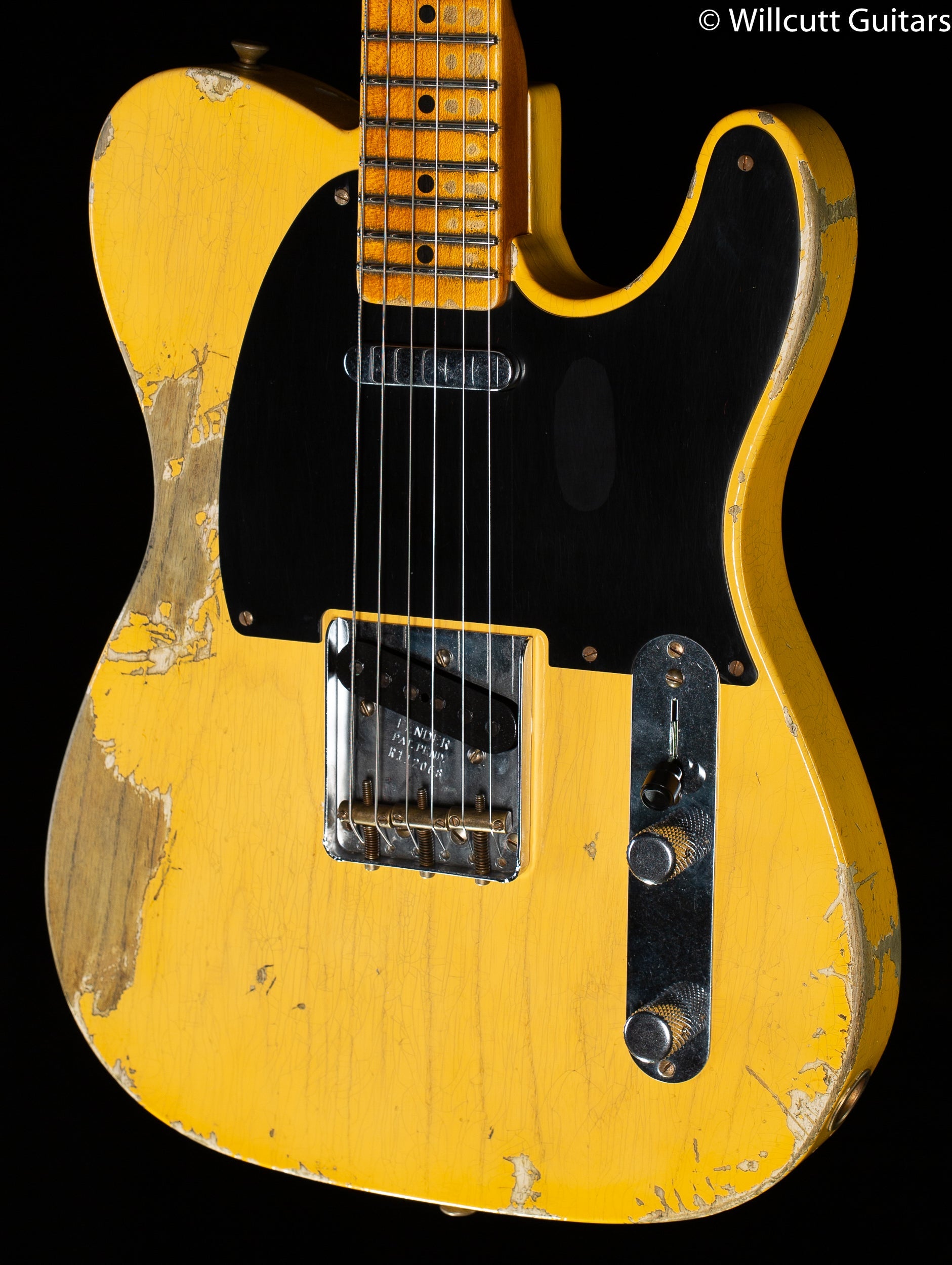 Fender Custom Shop LTD 70th Anniversary Broadcaster Heavy Relic Aged Nocaster Blonde