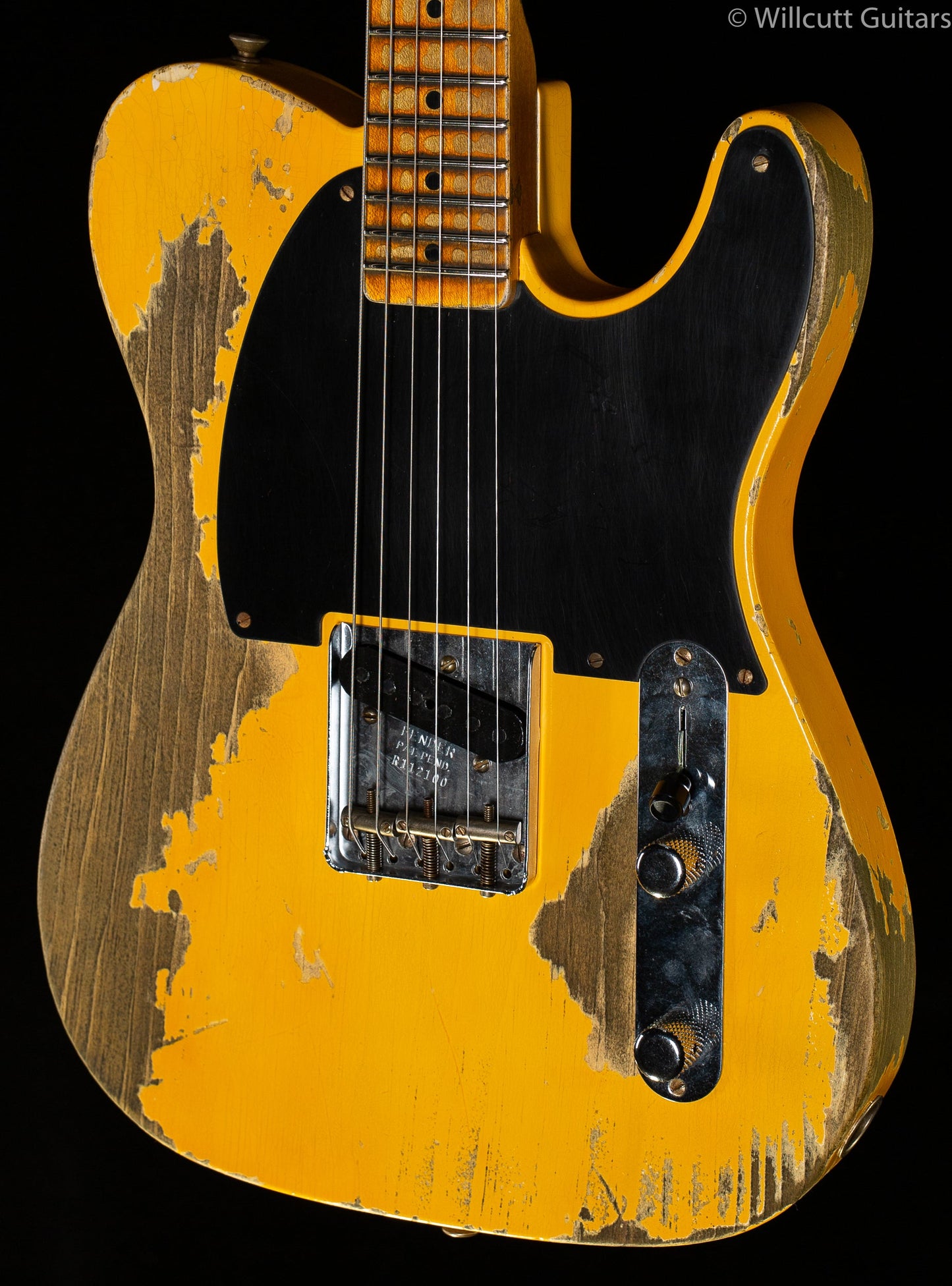 Fender Custom Shop LTD 50'S Pine Esquire Super Heavy Relic Aged Nocaster Blonde