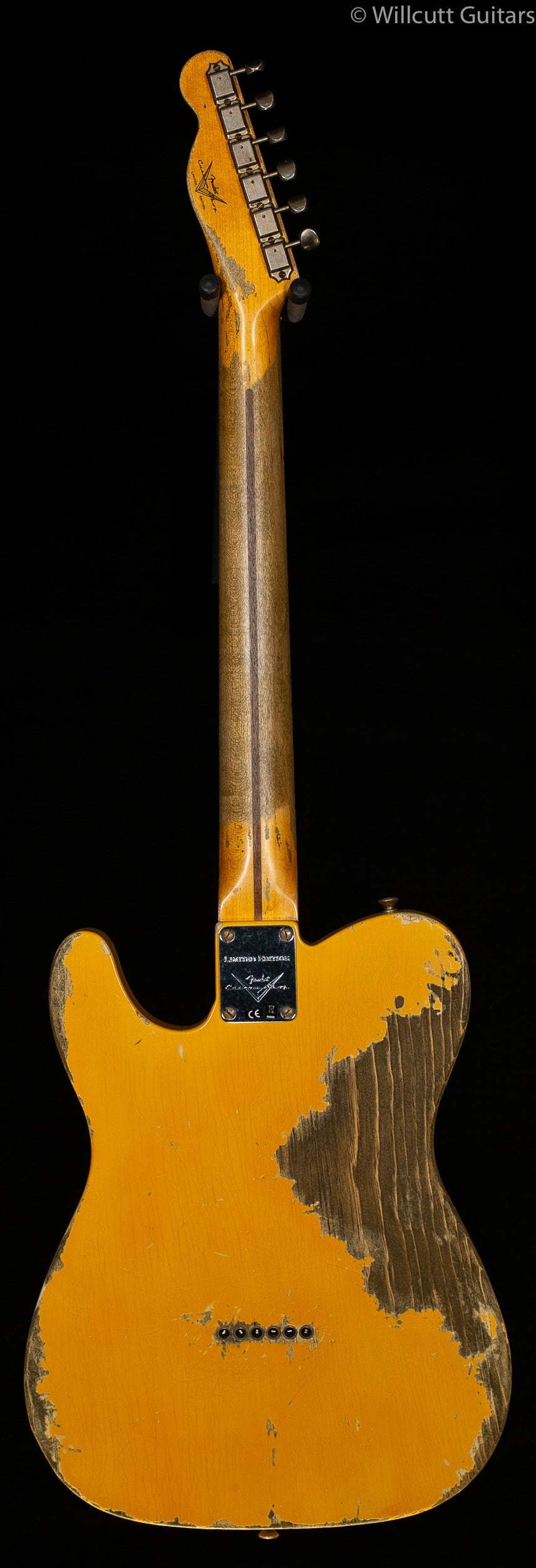 Fender Custom Shop LTD 50'S Pine Esquire Super Heavy Relic Aged Nocaster Blonde