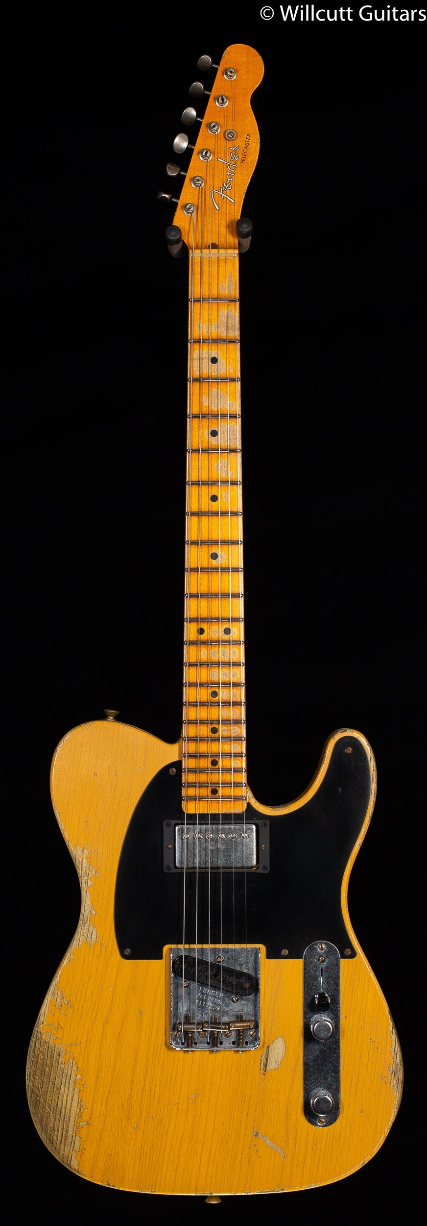 Fender Custom Shop Limited Edition '51 HS Telecaster Heavy Relic Maple Fingerboard Aged Butterscotch Blonde