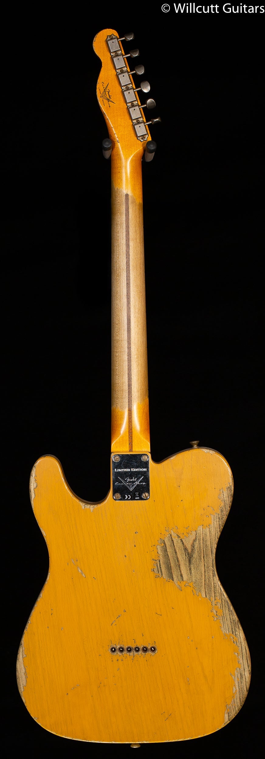 Fender Custom Shop Limited Edition '51 HS Telecaster Heavy Relic Maple Fingerboard Aged Butterscotch Blonde