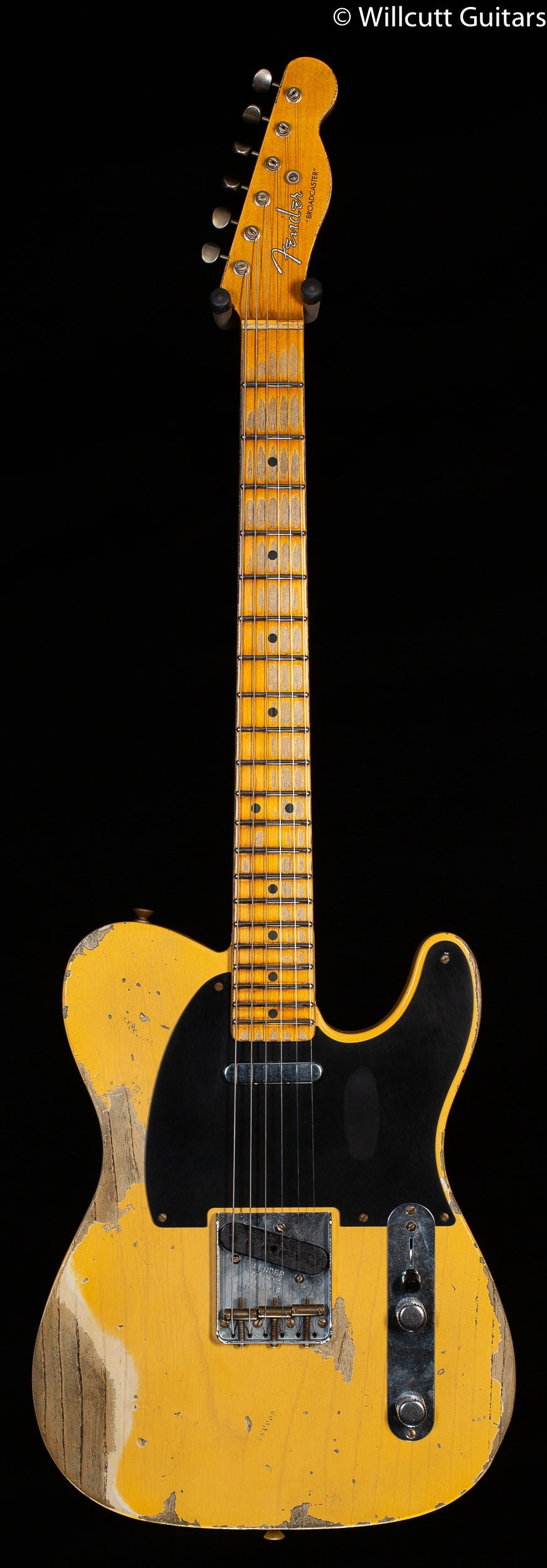 Fender Custom Shop LTD 70th Anniversary Broadcaster Heavy Relic Aged Nocaster Blonde