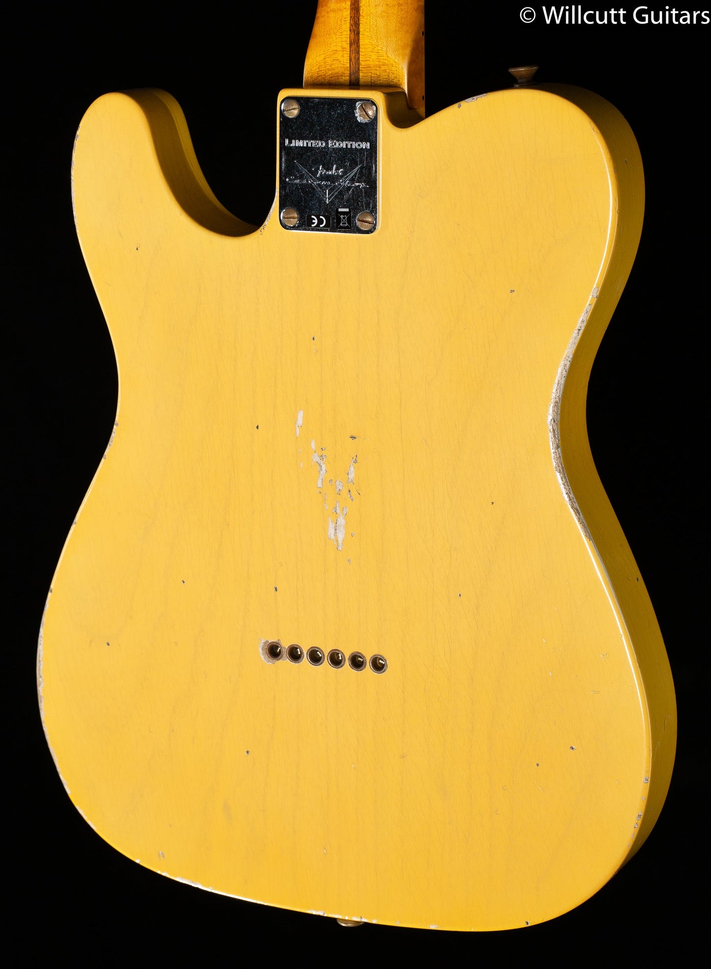 Fender Custom Shop Limited Edition '51 Telecaster Relic Maple Fingerboard Aged Nocaster Blonde