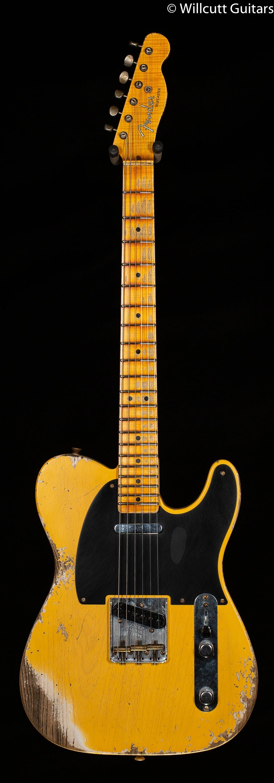 Fender Custom Shop Limited Edition '51 Telecaster Heavy Relic Maple Fingerboard Aged Nocaster Blonde