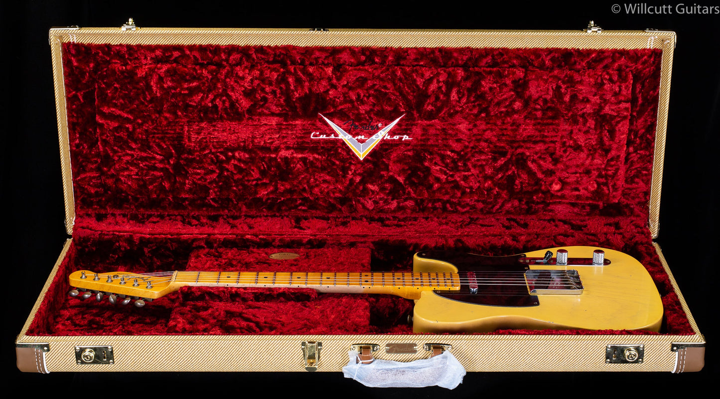 Fender Custom Shop Limited Edition '51 Telecaster Journeyman Relic Maple Fingerboard Aged Nocaster Blonde