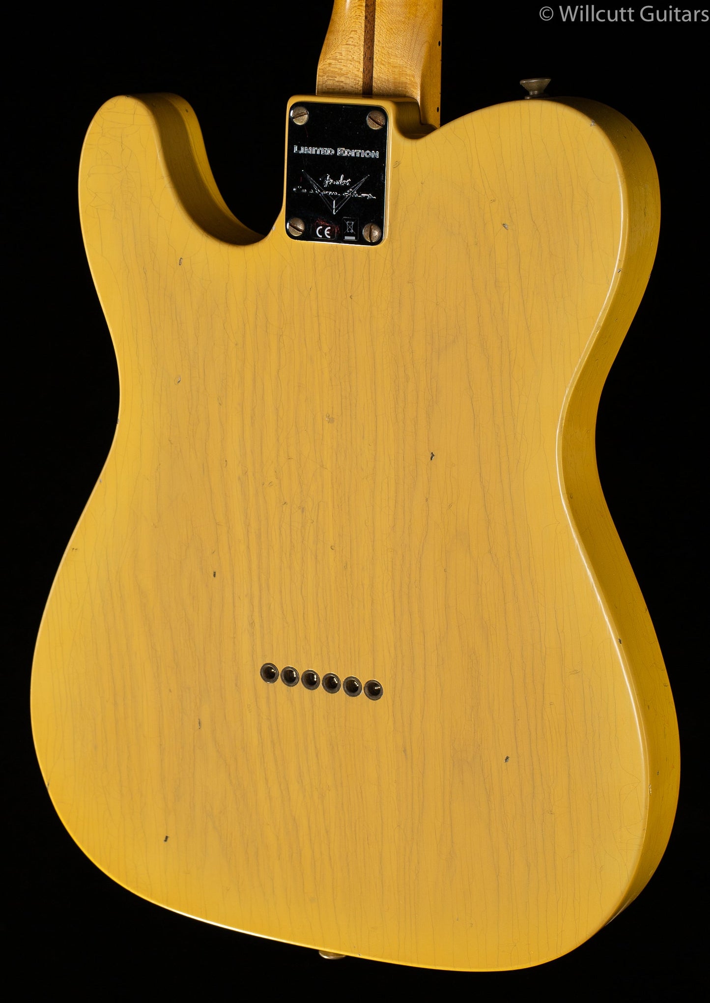 Fender Custom Shop Limited Edition '51 Telecaster Journeyman Relic Maple Fingerboard Aged Nocaster Blonde