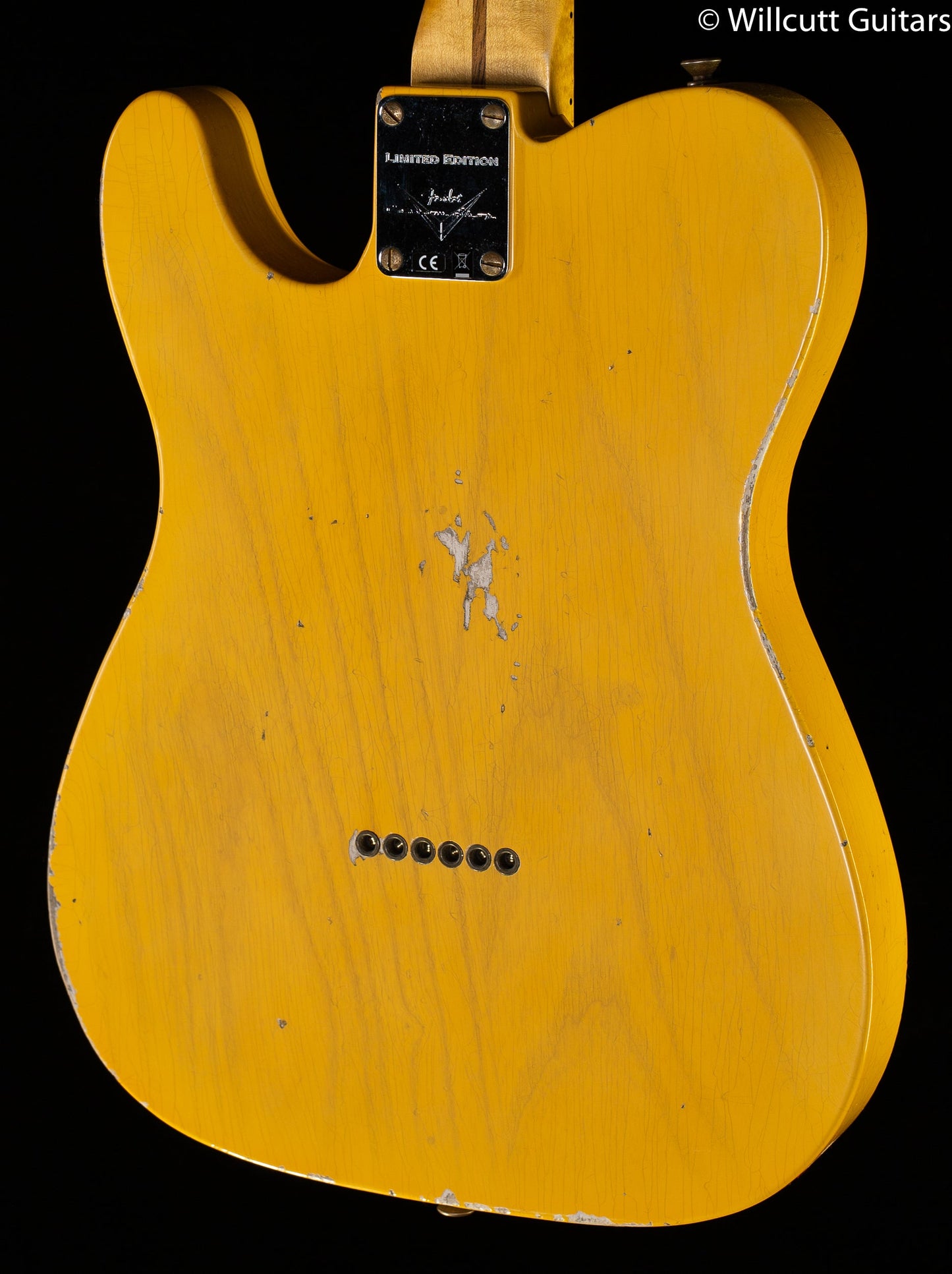 Fender Custom Shop Limited Edition '51 Telecaster Relic Maple Fingerboard Aged Nocaster Blonde