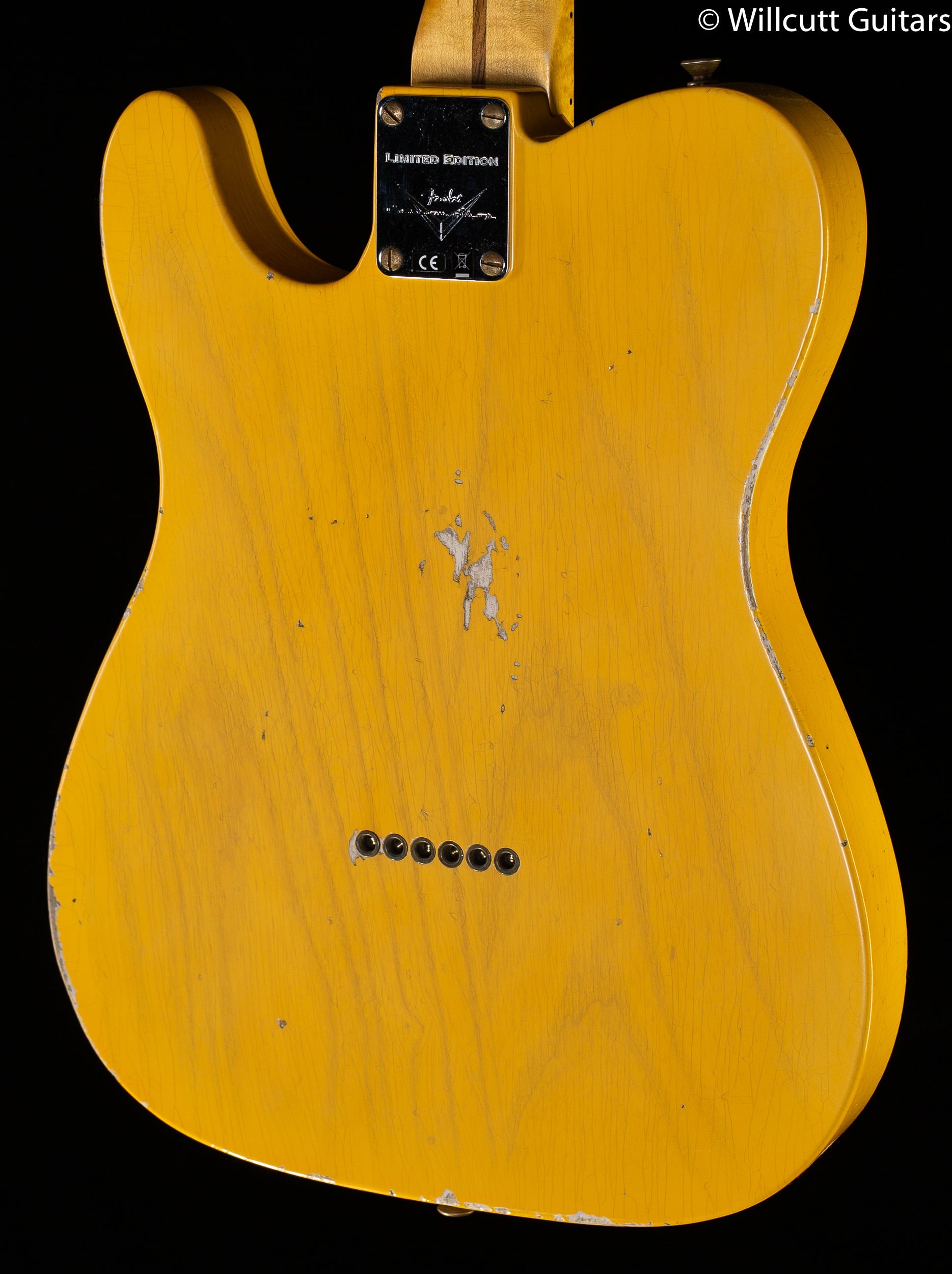 Fender Custom Shop Limited Edition '51 Telecaster Relic Maple Fingerboard Aged Nocaster Blonde