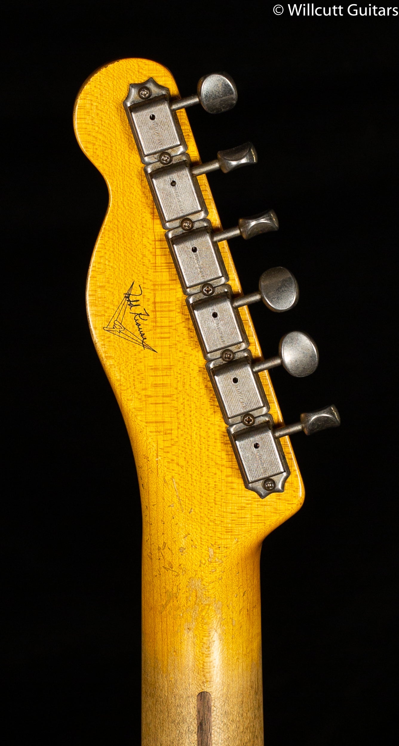 Fender Custom Shop Masterbuilt Todd Krause 56 TELE® Heavy RELIC Black over HLE Gold